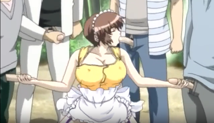 与管家轮奸和颜射}