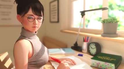 动漫激情~爆乳眼镜娘老师的奖赏 口交乳交}