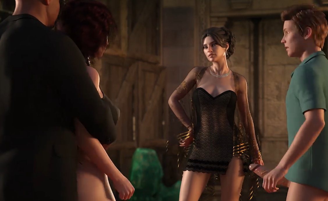 【3D】家庭淫荡母女乱伦合集}