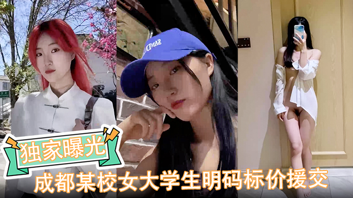 独家曝光成都某校女大学生明码标价援交陪玩伴游卖逼视频被金主爆出完整版}