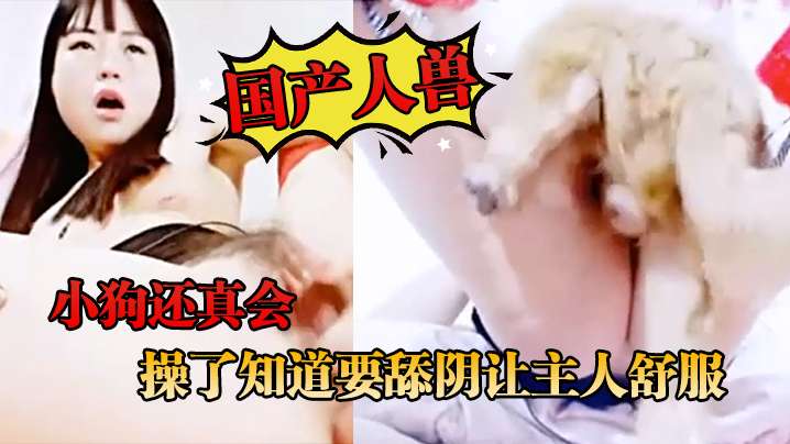 【国产人兽】小狗还真会 操了知道要舔阴让主人舒服}