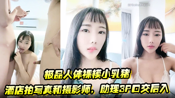 极品人体裸模小乳猪酒店拍写真和摄影师，助理3P口交后入}