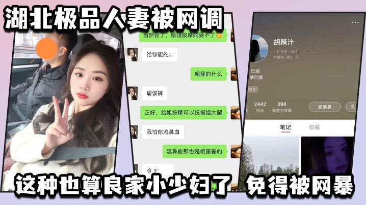 湖北极品人妻被网调 自动匿名 小红书号我给匿了吧 这种也算良家小少妇了 免得被网暴}