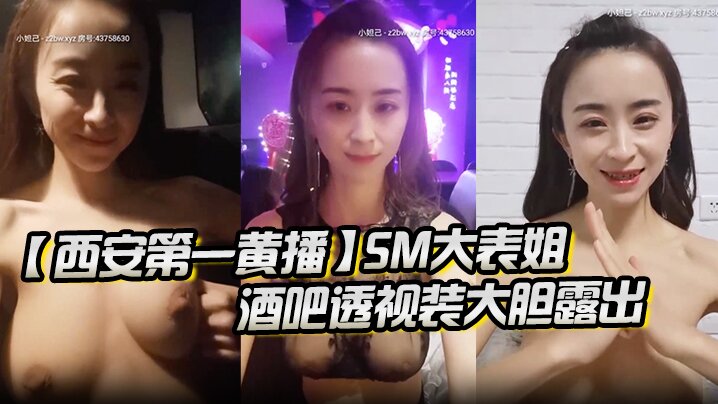 【西安第一黄播】SM大表姐，酒吧透视装大胆露出，男厕放尿，电梯口被群男狂摸。}