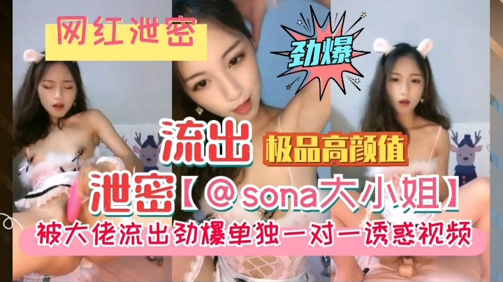 《网红泄密》高颜值大小姐被大佬劲爆出单独一对一诱惑视频}