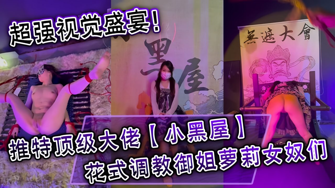 超强视觉盛宴！推特顶级大佬【小黑屋】订阅最全完整视图集}