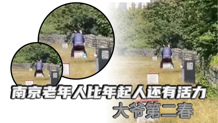 南京老年人比年起人还有活力 大爷第二春}