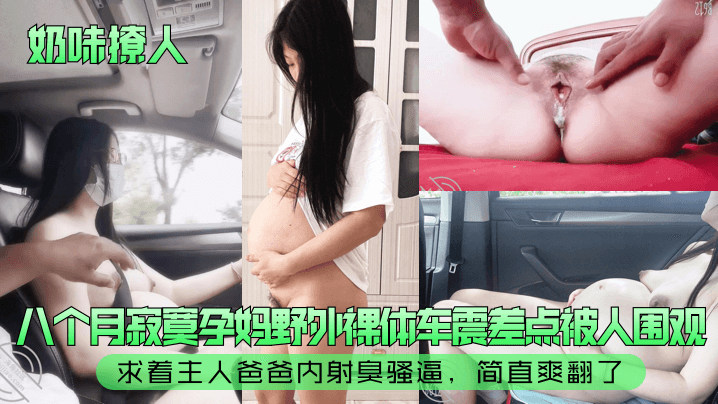 【奶味撩人】八个月寂寞孕妈野外裸体车震差点被人围观！求着主人爸爸内射臭骚逼，简直爽翻了！}
