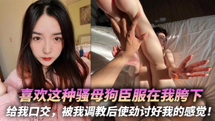 喜欢这种骚母狗臣服在我胯下，给我口交，被我调教后使劲讨好我的感觉！}