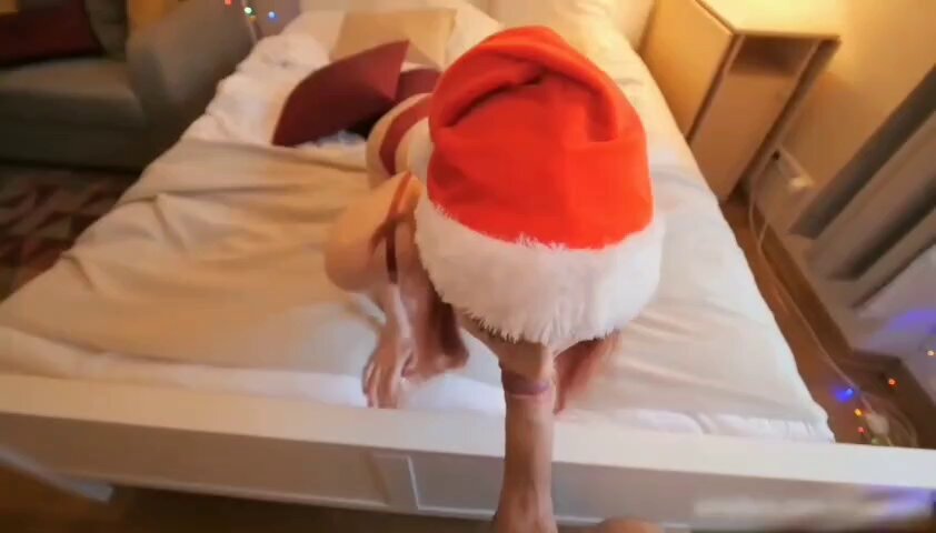 粉嫩的小穴就是最好的圣诞礼物}